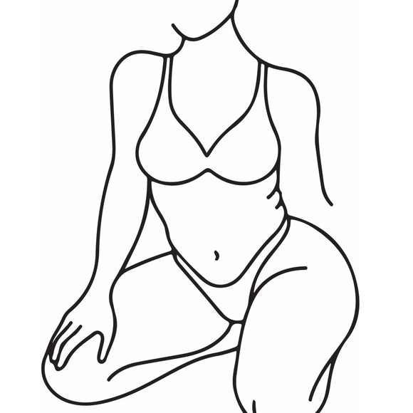 ✨NEW✨Original 8x10 Body Positive  Illustration Art Print Un… - Picture 2 of 2